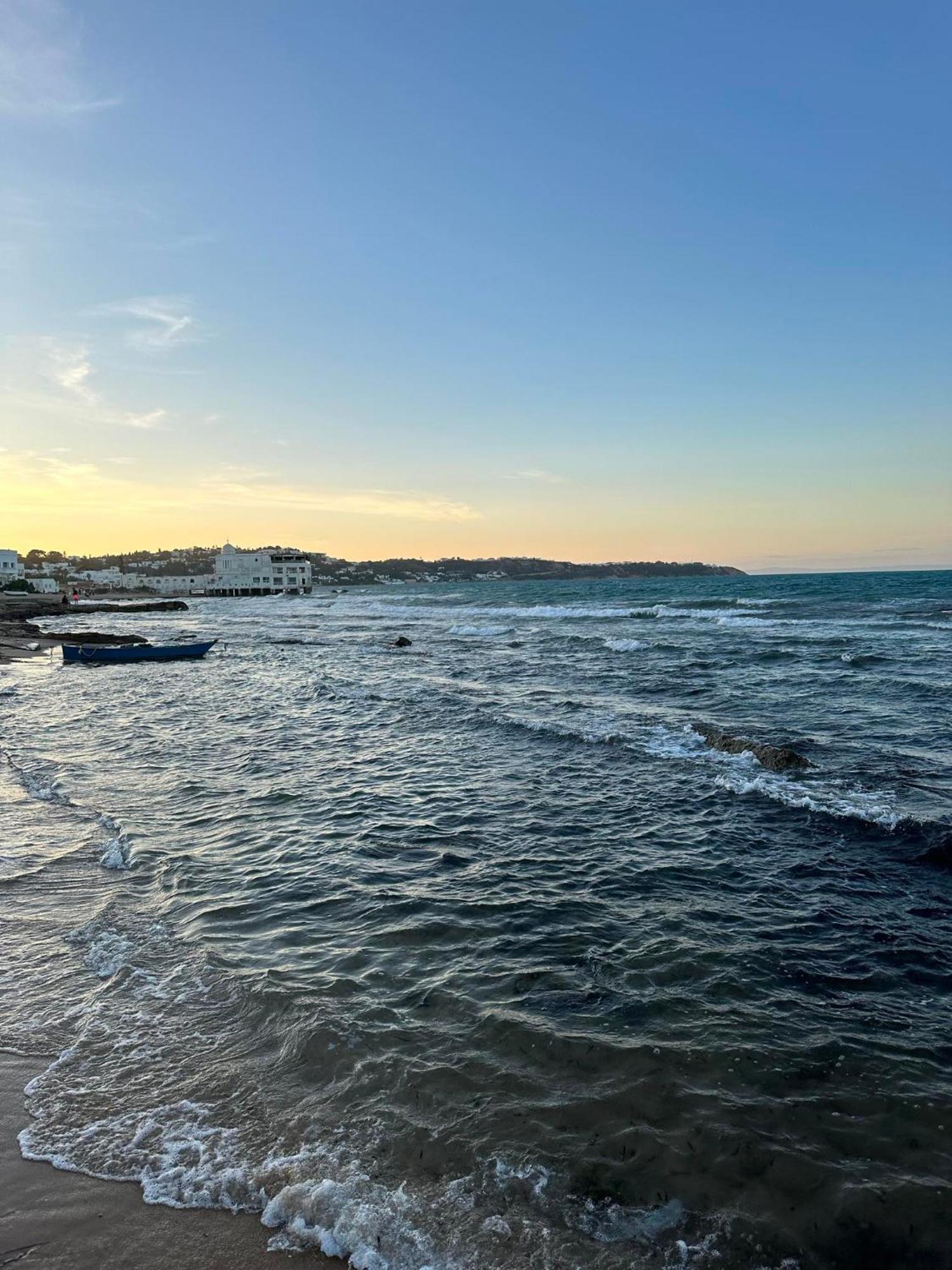 Luxeux Et Ideal A Marsa Plage Vue Sur Mer Apartment ลาร์มาร์ซา ภายนอก รูปภาพ